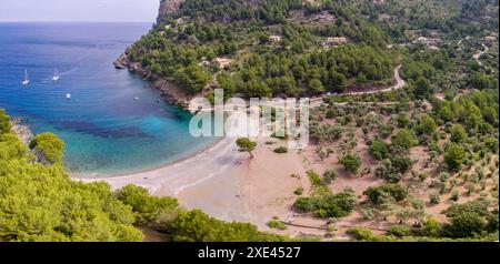 Cala Tuent Foto Stock