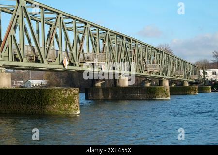 Ponte, Ruhrbruecke Foto Stock