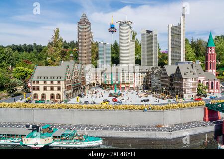 Parque de atracciones Legoland Foto Stock