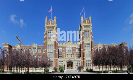 Calgary, Alberta, Canada. 14 agosto 2023. Il Southern Alberta Institute of Technology o SAIT un polytechnic institute of Tertiary Foto Stock