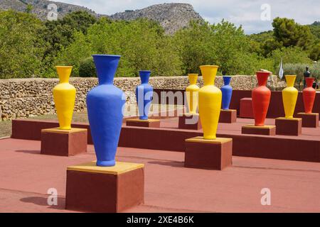 Museo sa bassa Blanca (msbb) omaggio a Majorelle Foto Stock