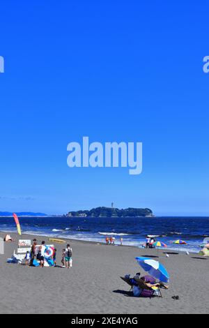 Kanagawa, Tsujido Beach Foto Stock