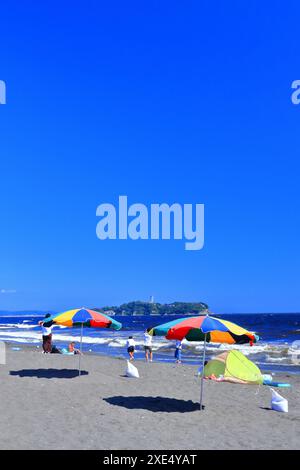 Kanagawa, Tsujido Beach Foto Stock