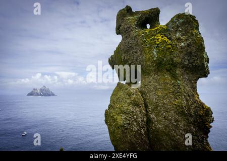 Isola di Skellig Michael Foto Stock