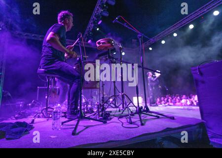 Concerto di Rodrigo Cuevas Foto Stock