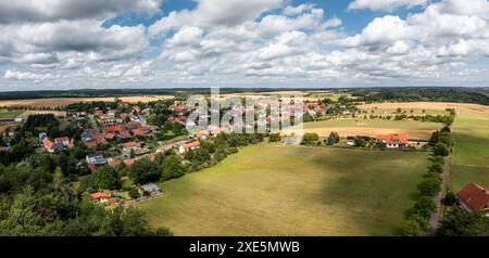 Immagini impressioni da Schielo nella città di Harz Harzgerode Foto Stock