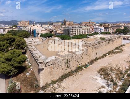 Bastione di principe e quartiere di la Calatrava Foto Stock