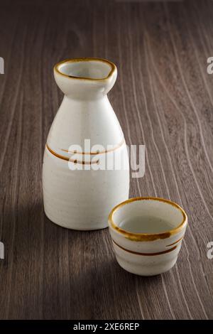 Foto dell'immagine del sake giapponese Foto Stock