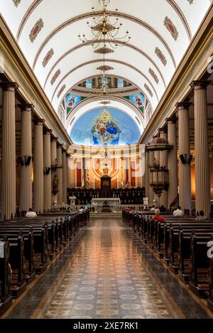 Basilica cattedrale di San Giuseppe, una grande chiesa cattolica romana nel centro di San Jose, Costa, Rica Foto Stock