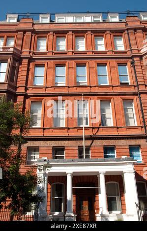 Ingresso al Great Ormond Street Hospital for Sick Children - il primo ospedale costruito per i bambini malati in Gran Bretagna, Foto Stock