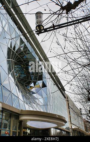 Zeil, via dello shopping a Francoforte sul meno Foto Stock