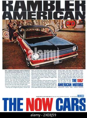 1967 AMC American Motors Rambler American Rogue Hardtop ad Foto Stock