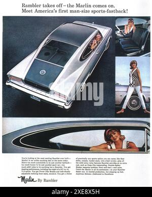 1965 AMC Rambler Marlin ad Foto Stock