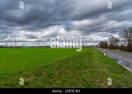 Centrale nucleare a Biblis Foto Stock