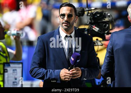 Adil rami durante la partita UEFA Euro 2024, gruppo D tra Francia e Polonia il 25 giugno 2024 al Signal Iduna Park di Dortmund, Germania Foto Stock