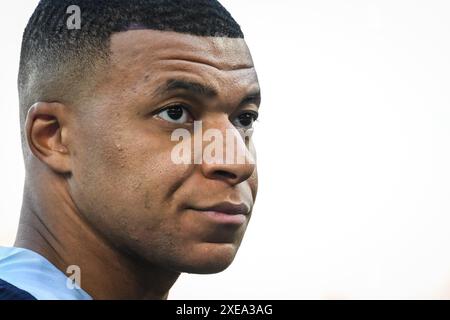 Dortmund, Allemagne. 25 giugno 2024. Kylian MBAPPE di Francia durante la partita di calcio UEFA Euro 2024, gruppo D tra Francia e Polonia il 25 giugno 2024 al Signal Iduna Park di Dortmund, Germania - foto Matthieu Mirville/DPPI Credit: DPPI Media/Alamy Live News Foto Stock