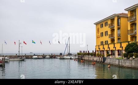 Foto da Sirmione Lago di Garda Italia Foto Stock