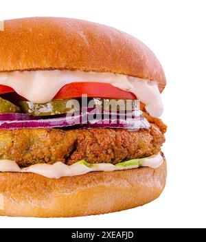 Sana vegetariano vegano carne Hamburger Gratis Foto Stock