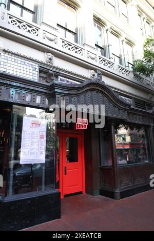 Washington, DC, USA. 26 giugno 2024. Exterior Vew all'inaugurazione del Gordon Ramsay Street Pizza a Washington, DC il 26 giugno 2024. Crediti: Ross Pelton/Media Punch/Alamy Live News Foto Stock