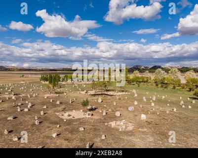 Necropoli di Las Ruedas Foto Stock