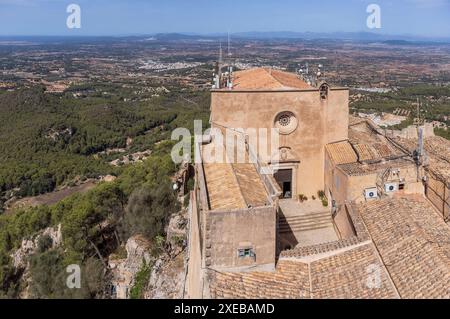 Santuario del Mare de DÃ©u de Sant Salvador Foto Stock