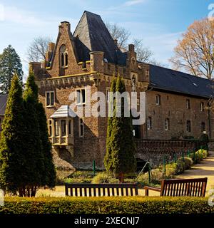 Castello di Paffendorf, Bergheim, distretto Rhein-Erft, Renania settentrionale-Vestfalia, Germania, Europa Foto Stock