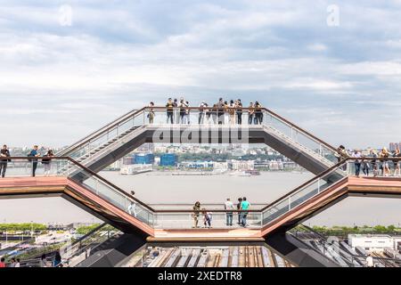 New York City, NY, USA - 17 maggio 2019: La nave, nota anche come Hudson Yards Staircase Foto Stock