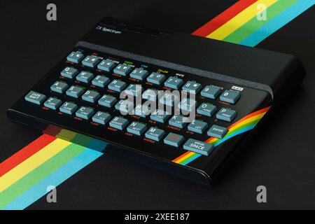 Home computer Sinclair ZX Spectrum Foto Stock