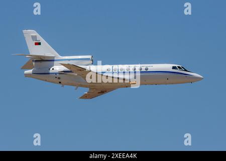 Dassault Falcon 50 velivoli aziendali dell'aeronautica portoghese Foto Stock