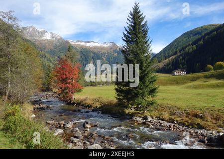 Mallnitztal in Austria Foto Stock