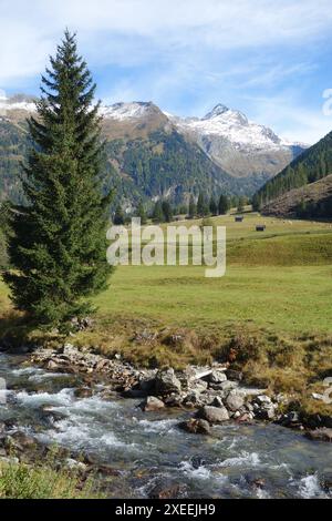 Mallnitztal in Austria Foto Stock