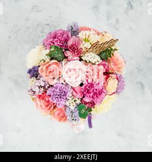 Bel bouquet, fiori diversi Foto Stock