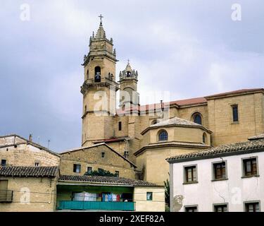 IGLESIA - FOTO AÑOS 80. Luogo: IGLESIA. Elciego. ALAVA. SPAGNA. Foto Stock