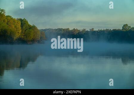 Il grande fiume Don nel mezzo raggiunge. Foto Stock