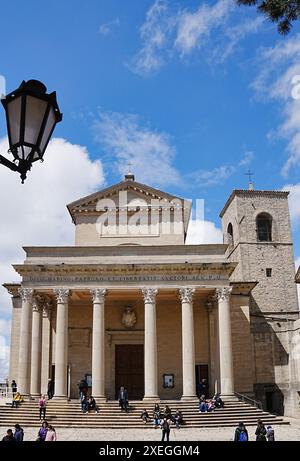 Kath. Basilica di San Marino Foto Stock