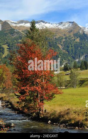 Mallnitztal in Austria Foto Stock