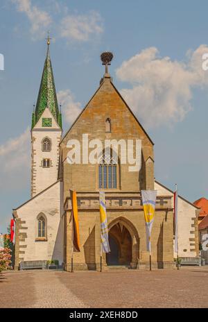 Chiesa di San Giovanni Battista Bad-Saulgau Foto Stock