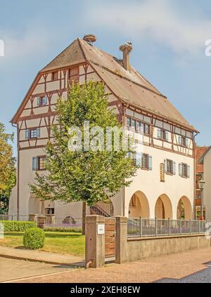 Buchauer Amtshaus Bad-Saulgau Foto Stock