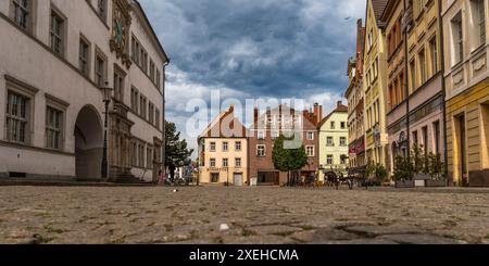 Impressioni da Luban, una città della Polonia 3 Foto Stock