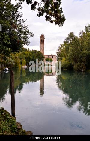 Wild Fiume Brenta Foto Stock