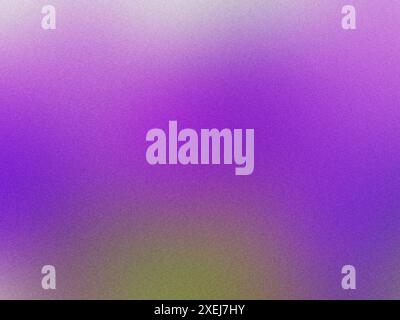 Immagine ad alta risoluzione con texture granulosa che fonde sfumature viola e verde Foto Stock