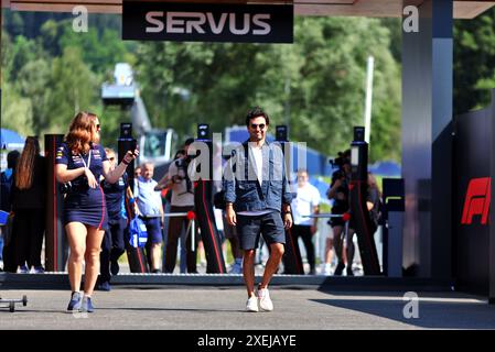 Spielberg, Austria. 28 giugno 2024. Sergio Perez (mex) Red Bull Racing. 28.06.2024. Formula 1 World Championship, Rd 11, Austrian Grand Prix, Spielberg, Austria, giorno di qualificazione Sprint. Il credito fotografico dovrebbe essere: XPB/Alamy Live News. Foto Stock