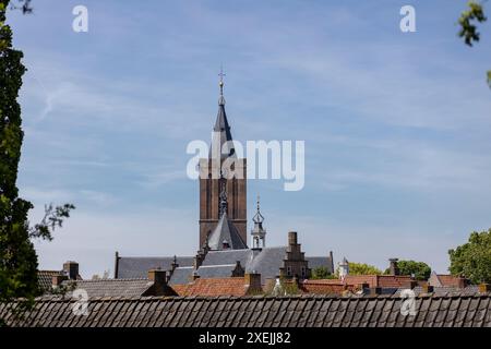 Roccaforte storica struttura difensiva di Waterlinie della città olandese di Naarden Foto Stock