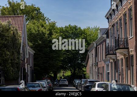 Roccaforte storica struttura difensiva di Waterlinie della città olandese di Naarden Foto Stock