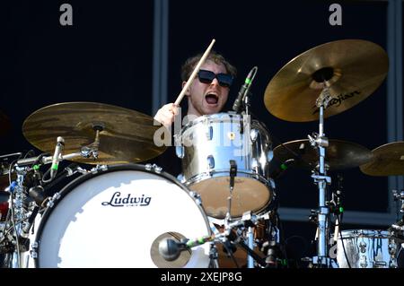 Giant Rooks live auf dem 26. Hurricane Festival 2024 am Eichenring. Scheeßel, 23.06.2024 *** Giant Rooks live at the 26 Hurricane Festival 2024 at Eichenring Scheeßel, 23 06 2024 foto:XR.xKeuntjex/xFuturexImagex Hurricane 5111 Foto Stock