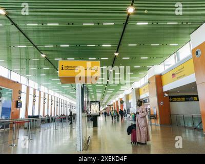 Marocco, Casablanca, Aeroporto Muhammad V. Foto Stock