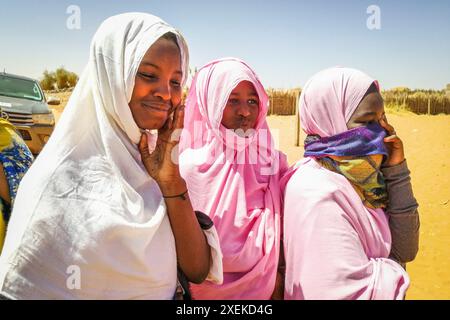 Mauritania, Entkemkemt, vita quotidiana Foto Stock