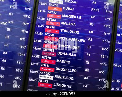 Marocco, Casablanca, Aeroporto Muhammad V. Foto Stock