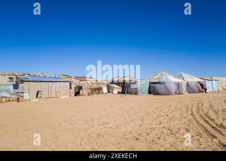 Mauritania, Iwik, Iouik, villaggio di pescatori Foto Stock