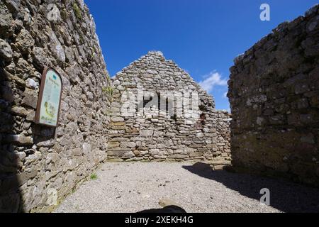 Capel, Llugwy, Hen Gapel Lligwy, Anglesey, Galles del Nord, Regno Unito. Foto Stock